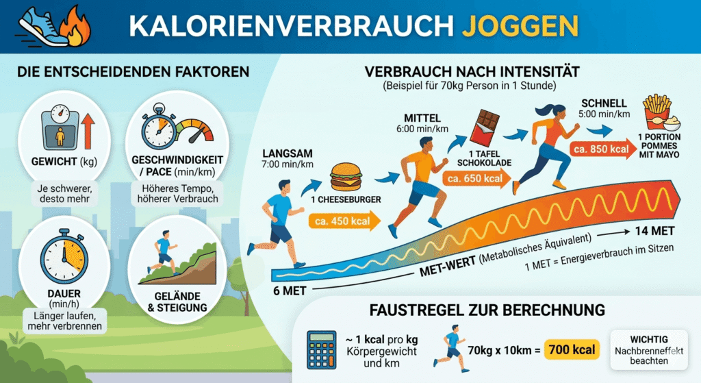 
Kalorienverbrauch Joggen