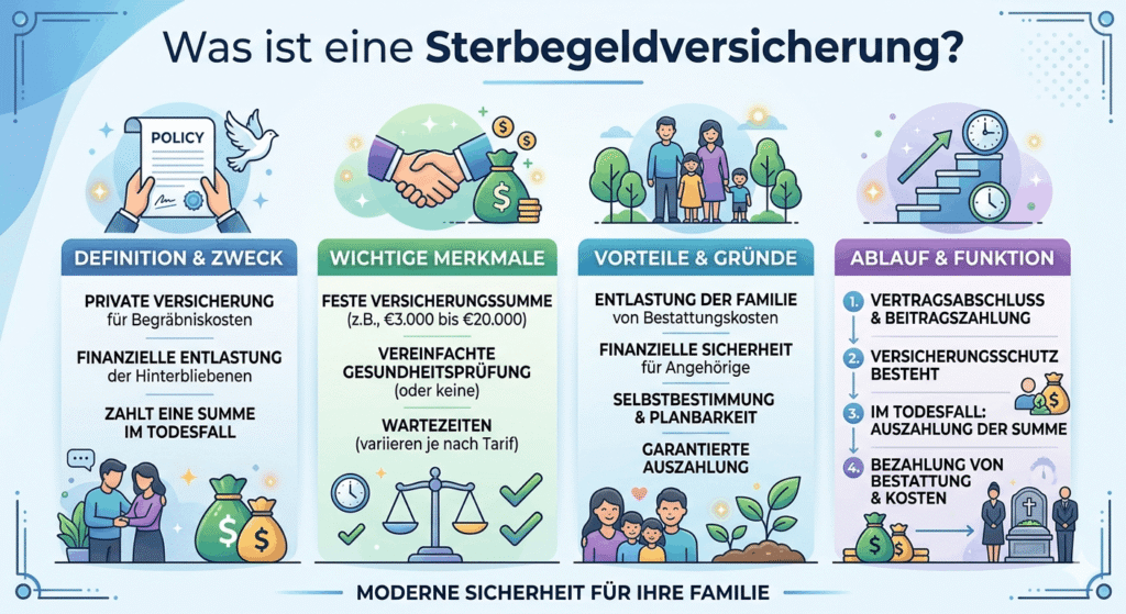 Was ist eine Sterbegeldversicherung? 