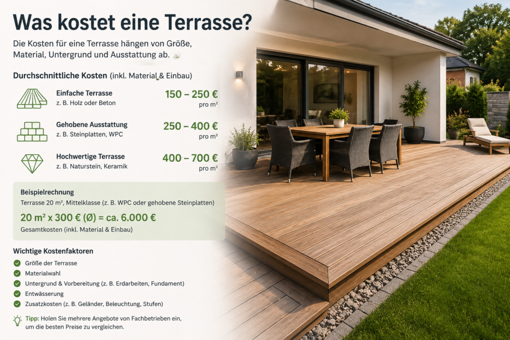 was kostet eine terrasse