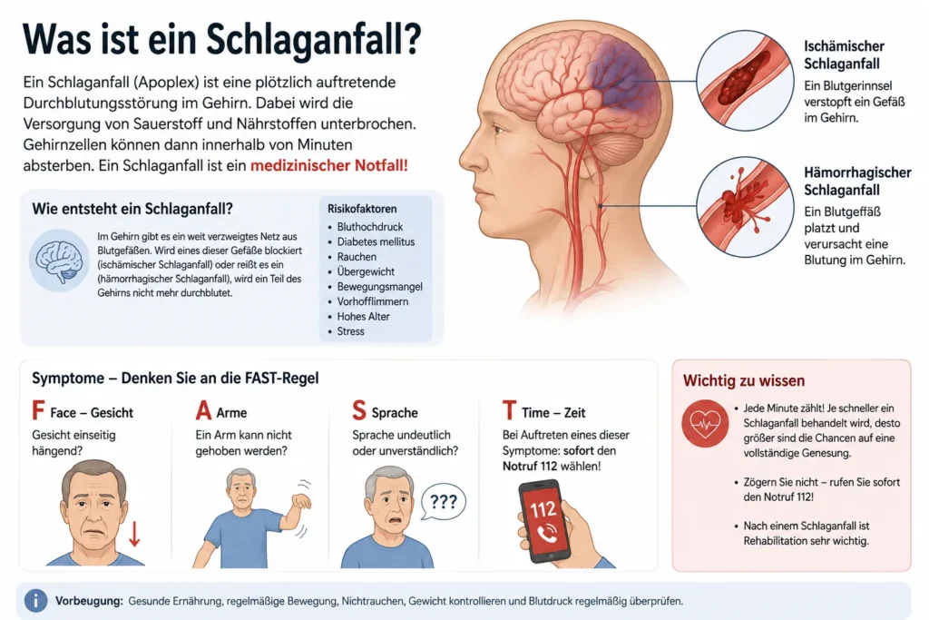Was ist ein Schlaganfall überhaupt?