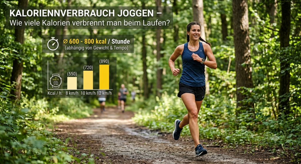 Kalorienverbrauch beim Joggen – Tabelle nach Gewicht und Tempo