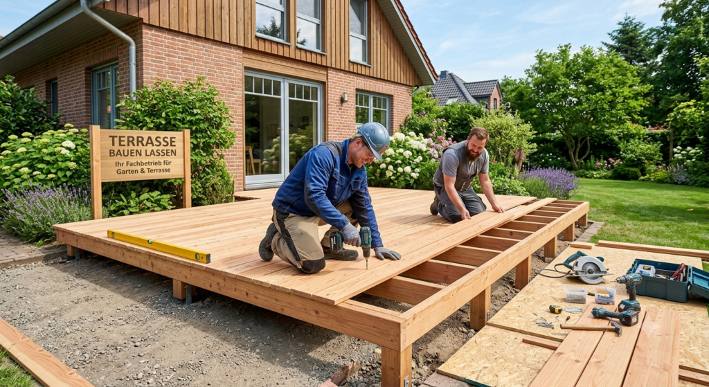 Terrasse bauen lassen
