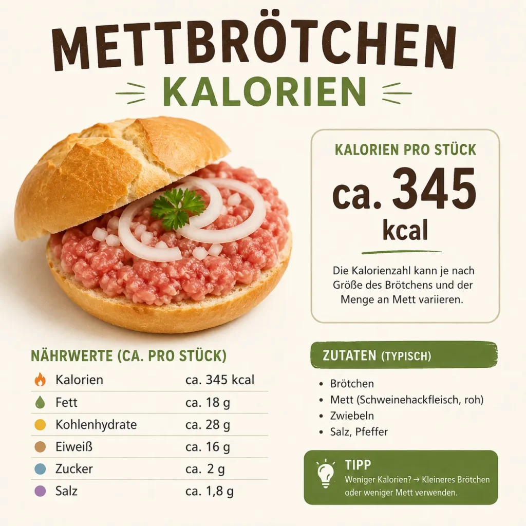Mettbrötchen Kalorien