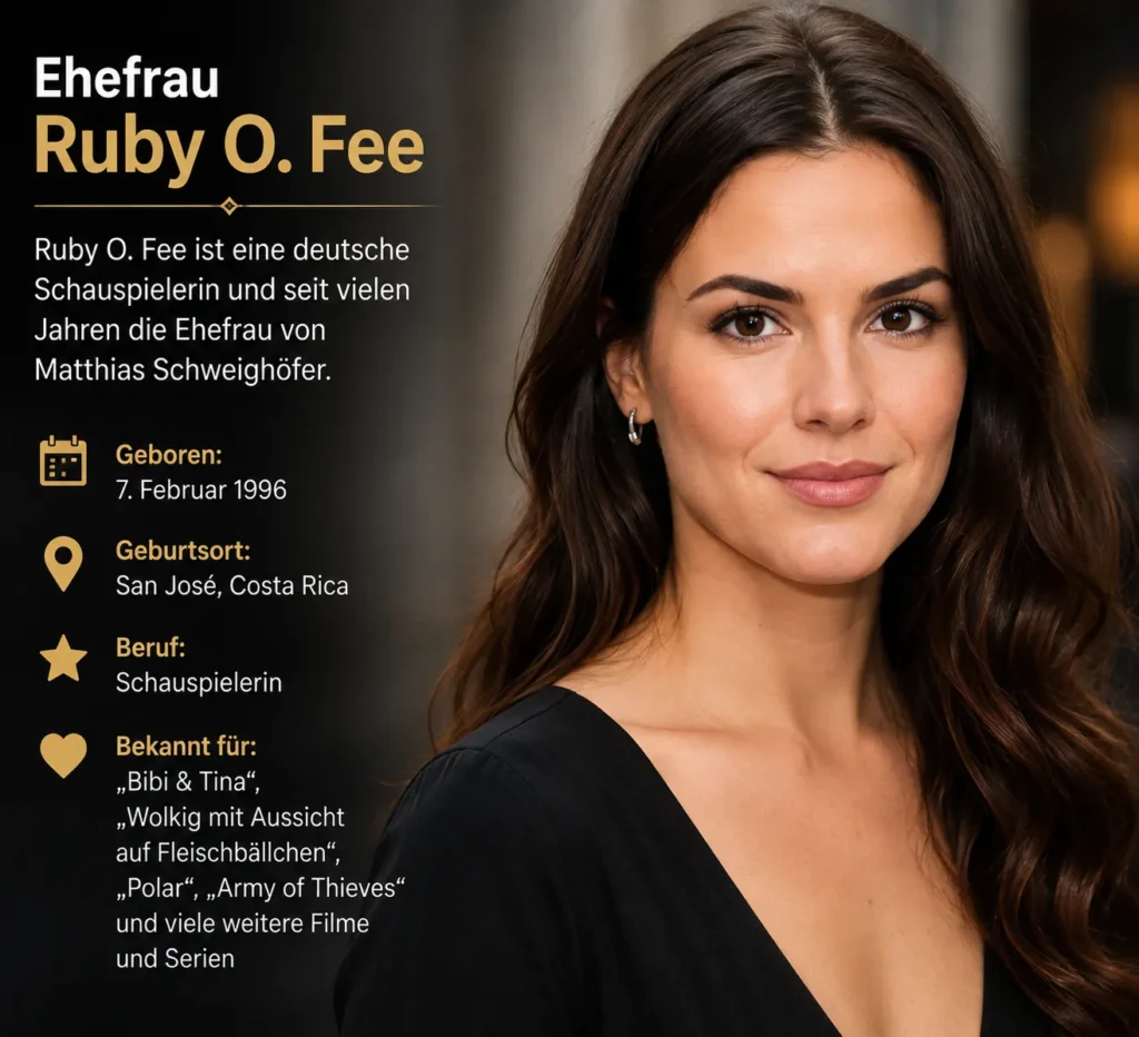Ehefrau Ruby O. Fee