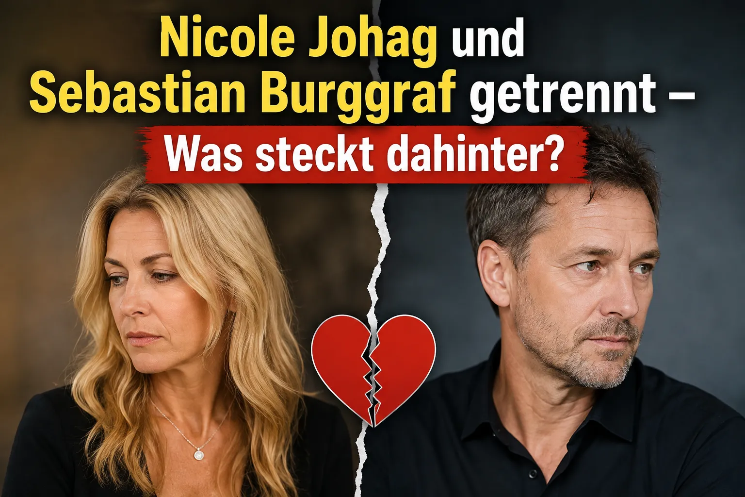 Nicole Johag und Sebastian Burggraf getrennt