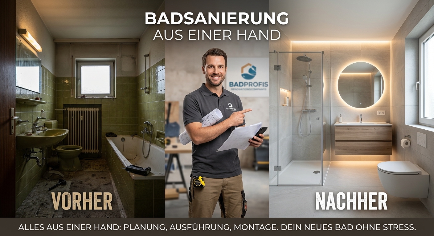 Badsanierung aus einer Hand