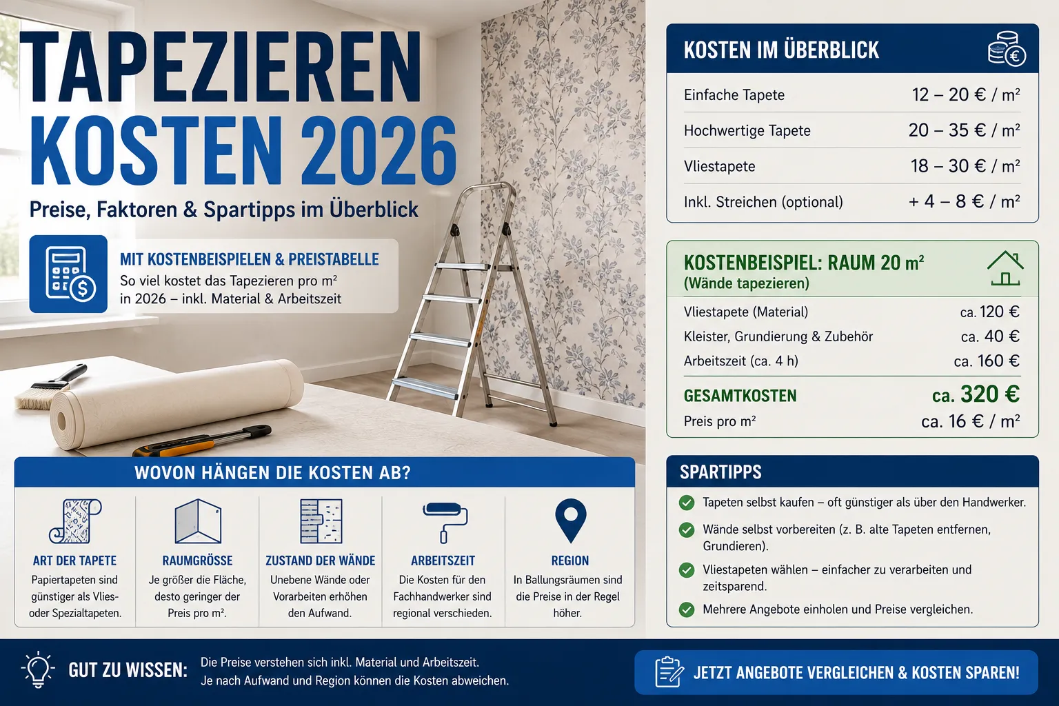 Tapezieren Kosten
