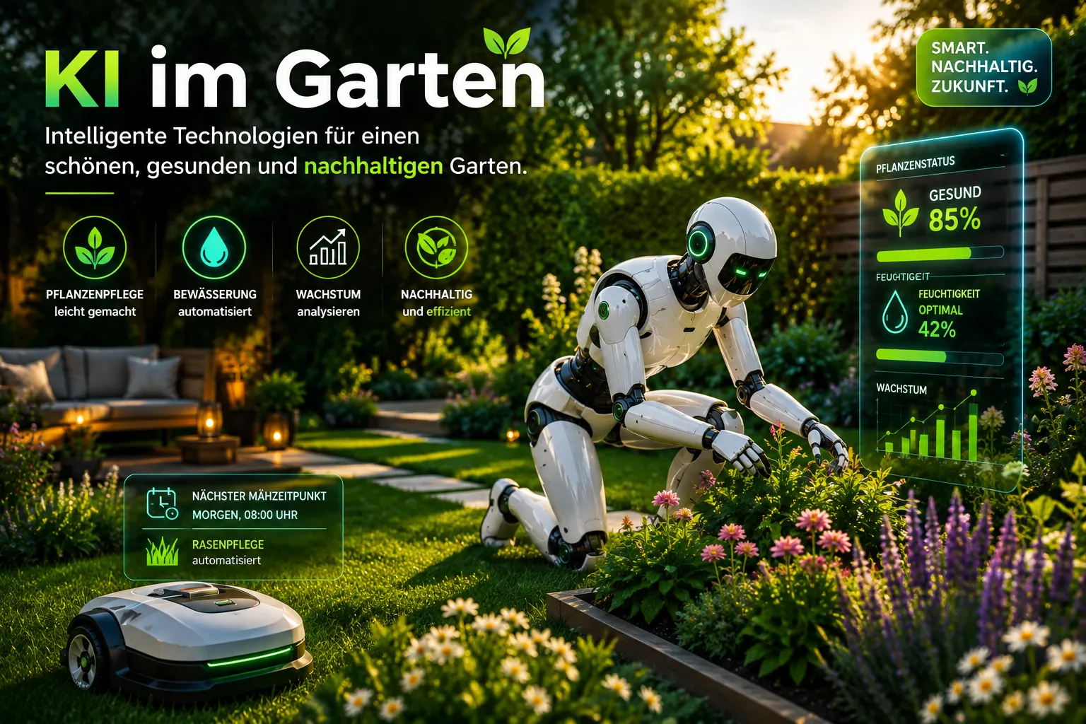 KI im Garten